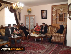 تجلیل از خانواده های جانبازان عزیز دفاع مقدس 
با حضور ریاست محترم ستاد شاهد و ایثارگران سازمان مرکزی دانشگاه فرهنگیان