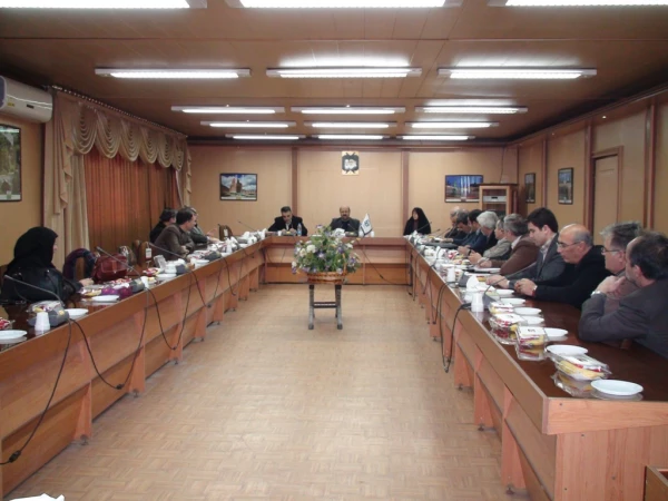 جلسه معاونت محترم آموزشی و تحصیلات تکمیلی جناب آقای دکتر موسی پور با اساتید پردیس شهید رجایی ارومیه