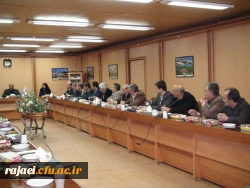 جلسه معاونت محترم آموزشی و تحصیلات تکمیلی جناب آقای دکتر موسی پور با اساتید پردیس شهید رجایی ارومیه 3