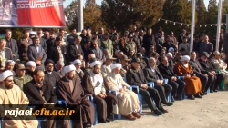 تجدید میثاق مسئولین و دانشجویان پردیس با شهدای اسلام 2