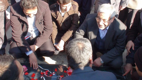 تجدید میثاق مسئولین و دانشجویان پردیس با شهدای اسلام 5