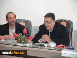 جلسه تودیع سرپرست مرکز امام خمینی (ره) سلماس و معارفه سرپرست جدید