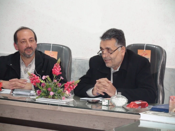 جلسه تودیع سرپرست مرکز امام خمینی (ره) سلماس و معارفه سرپرست جدید