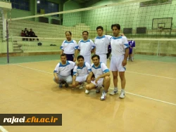 برگزاری مسابقه دوستانه والیبال بین تیم های کارکنان پردیس شهید رجایی و پردیس علامه طباطبایی 3