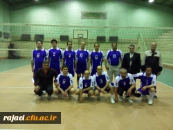 برگزاری مسابقه دوستانه والیبال بین تیم های کارکنان پردیس شهید رجایی و پردیس علامه طباطبایی 4