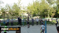 مسابقات ورزشی به مناسبت بزرگداشت هفته معلم در پردیس شهید رجایی ارومیه