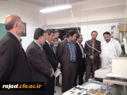 بهره برداری از دستگاههای تازه خریداری شده آزمایشگاه های پردیس شهید رجایی 2