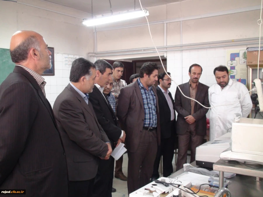 بهره برداری از دستگاههای تازه خریداری شده آزمایشگاه های پردیس شهید رجایی 2
