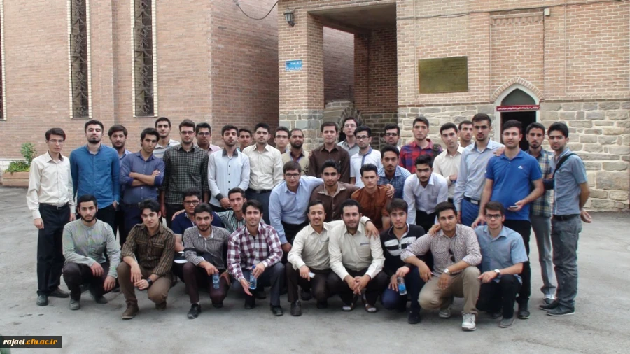 بازدید دانشجویان شرکت کننده در حیات طیبه از مکانهای تاریخی و سیاحتی ارومیه 2