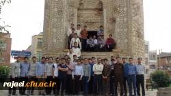 بازدید دانشجویان شرکت کننده در حیات طیبه از مکانهای تاریخی و سیاحتی ارومیه