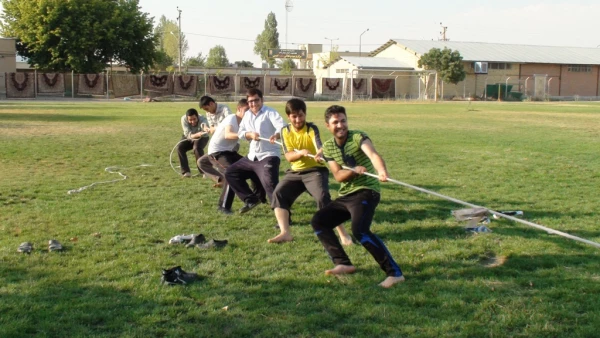 برگزاری مسابقات ورزشی دانشجویان شرکت کننده در  دوره حیات طیبه