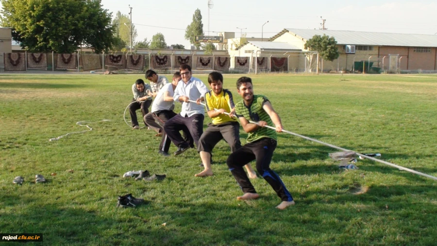 برگزاری مسابقات ورزشی دانشجویان شرکت کننده در  دوره حیات طیبه