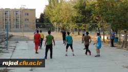 برگزاری مسابقات ورزشی دانشجویان شرکت کننده در  دوره حیات طیبه 3