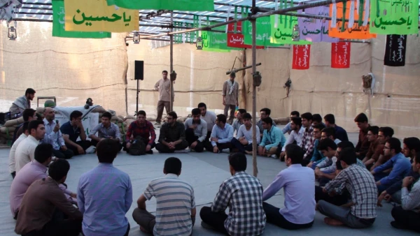 تجدید میثاق دانشجویان شرکت کننده در دوره حیات طیبه با آرمانهای شهدای دفاع مقدس