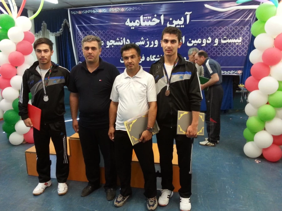 افتخار آفرینی برادران دوقلوی نقده ای در المپیاد ورزشی دانشجو معلمان سراسر کشور