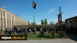 اعلان عزا و اهتزاز پرچم حسینی بمناسبت ورود به ماه محرم 6