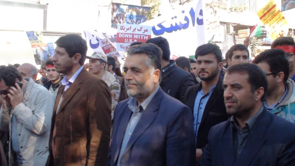 شرکت گسترده دانشجویان، کارکنان و مدرسان پردیس شهید رجایی 

در راهپیمایی روز مبارزه با استکبار جهانی یوم الله 13 آبان