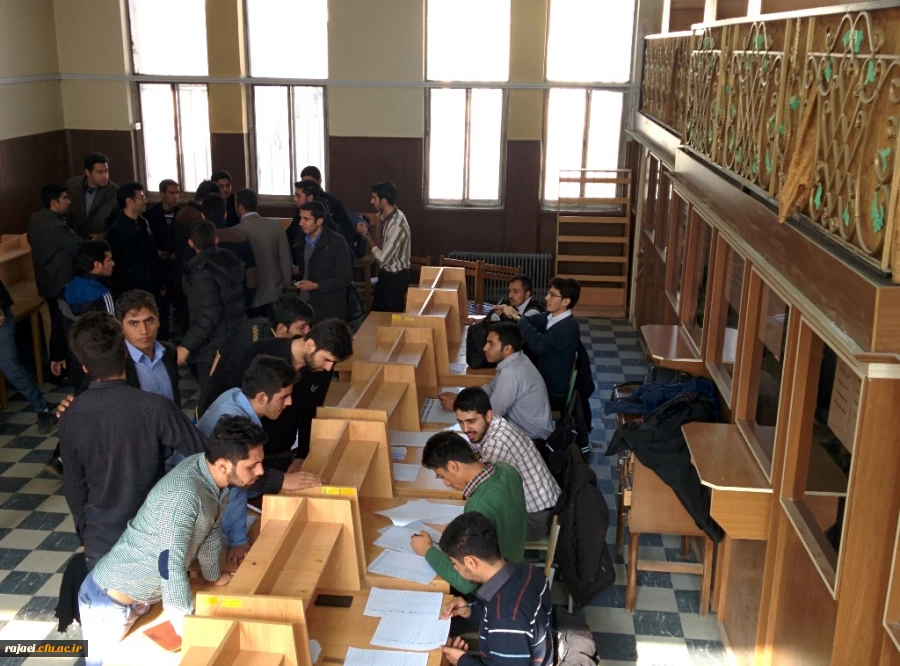 برگزاری انتخابات شورای صنفی پردیس شهید رجایی  2