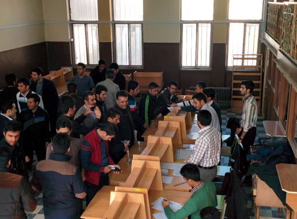 برگزاری انتخابات شورای صنفی پردیس شهید رجایی  6