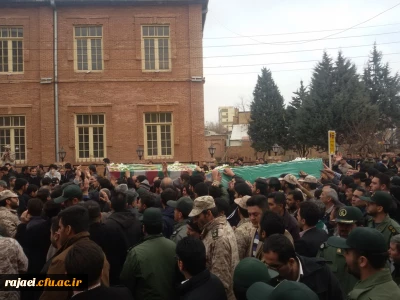 تشییع پیکر پاک و مطهر دو تن از شهیدان مدافع حرم استان آذربایجان غربی