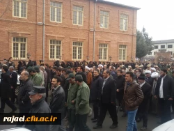 تشییع پیکر پاک و مطهر دو تن از شهیدان مدافع حرم استان آذربایجان غربی 3