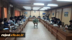 برگزاری جلسه شورای صنفی و نمایندگان خوابگاهها با سرپرست و معاونین پردیس