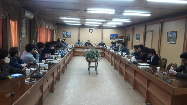 برگزاری جلسه شورای صنفی و نمایندگان خوابگاهها با سرپرست و معاونین پردیس