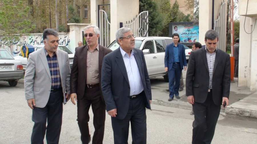 بازدید استاندار محترم استان آذربایجان غربی از پردیس های دانشگاه فرهنگیان استان 7