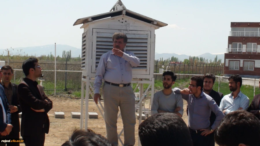 بازدید دانشجویان علوم تربیتی از مرکز هواشناسی سینوپتیک  فرودگاه ارومیه