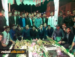 حضور پرشور دانشجویان پردیس در یادواره شهدای گمنام