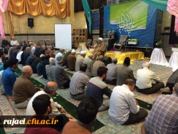 حضور دانشجویان پردیس در مراسم معنوی اعتکاف مسجد جنرال 2