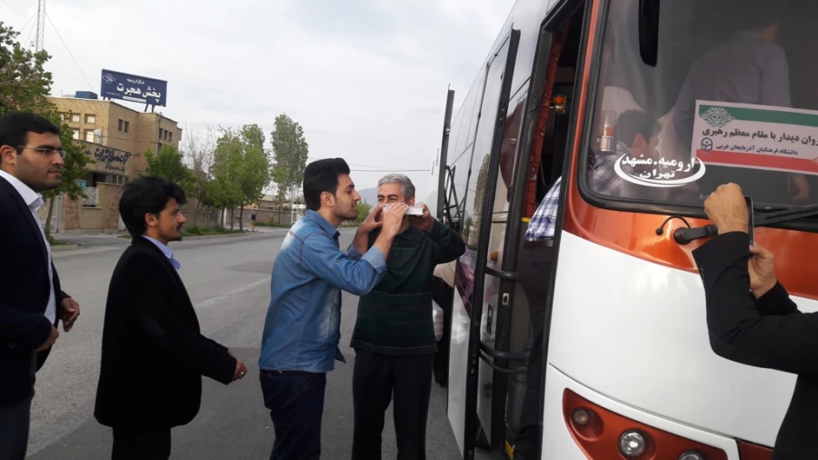 دیدار 60 نفر از دانشجو معلمان استان با مقام عظمای ولایت بمناسبت هفته معلم