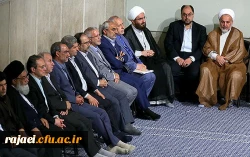 دیدار 60 نفر از دانشجو معلمان استان با مقام عظمای ولایت بمناسبت هفته معلم 7