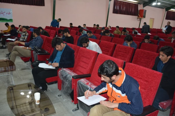 برگزاری آزمون طرح ولایت بسیج دانشجویی