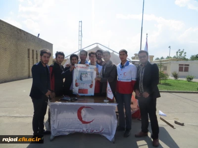 برپایی ایستگاه سلامت بمناسبت هفته معلم