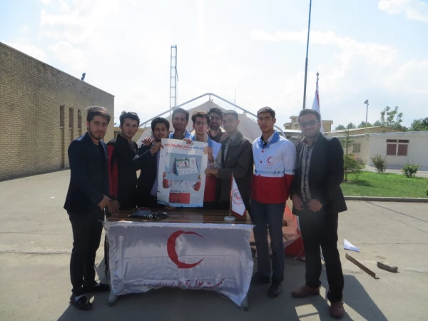 برپایی ایستگاه سلامت بمناسبت هفته معلم 2