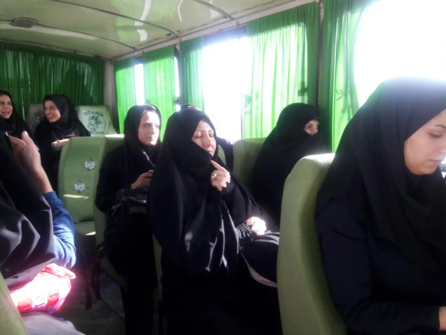 اعزام خواهران شرکت کننده  در دوره ارتقا ماده 28 به استخر شنا 3