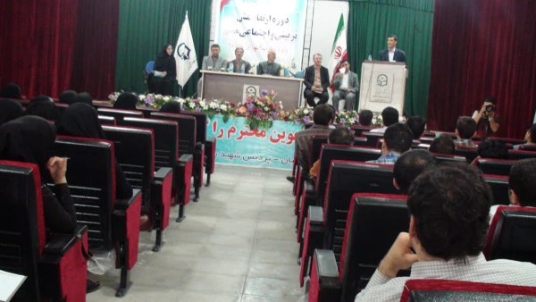 حضور معاون محترم پرورشی و فرهنگی و هیات همراه در کلاسهای دوره ارتقاء نقش فرهنگی و اجتماعی مهارت آموزان  ماده 28 2