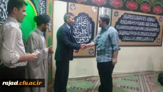 برگزاری مسابقات فرهنگی در نماز جماعت و اهدا جوایز به برندگان 

بین مهارت آموزان شرکت کننده در دوره ماده 28