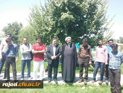 حضور دکتر صادق زاده و دکتر فزون مهر در جمع مهارت آموزان ماده 28 در اردو 2