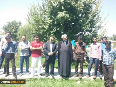 حضور دکتر صادق زاده و دکتر فزون مهر در جمع مهارت آموزان ماده 28 در اردو