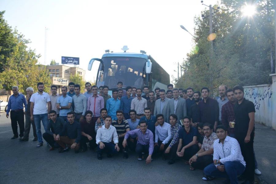 اعزام 60 نفر از دانشجویان ورودی 91 پردیس به اردوی مشهد مقدس (پیمان با امام رئوف)