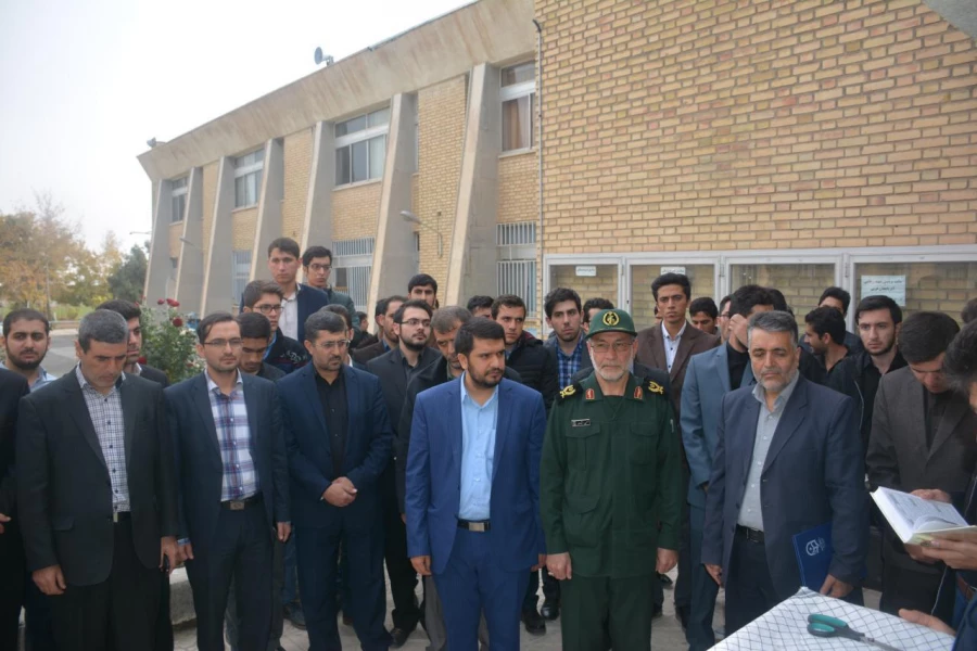 افتتاح حوزه بسیج دانشجویی شهید سعید طلیسچی دانشگاه فرهنگیان استان