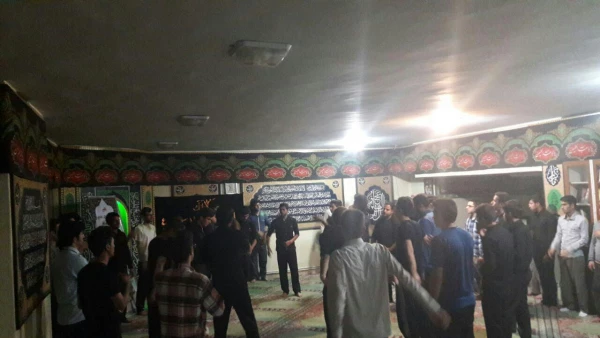 برگزاری مراسم عزاداری شهادت حضرت رقیه (س) به همت هئیت تشنگان کوثر پردیس