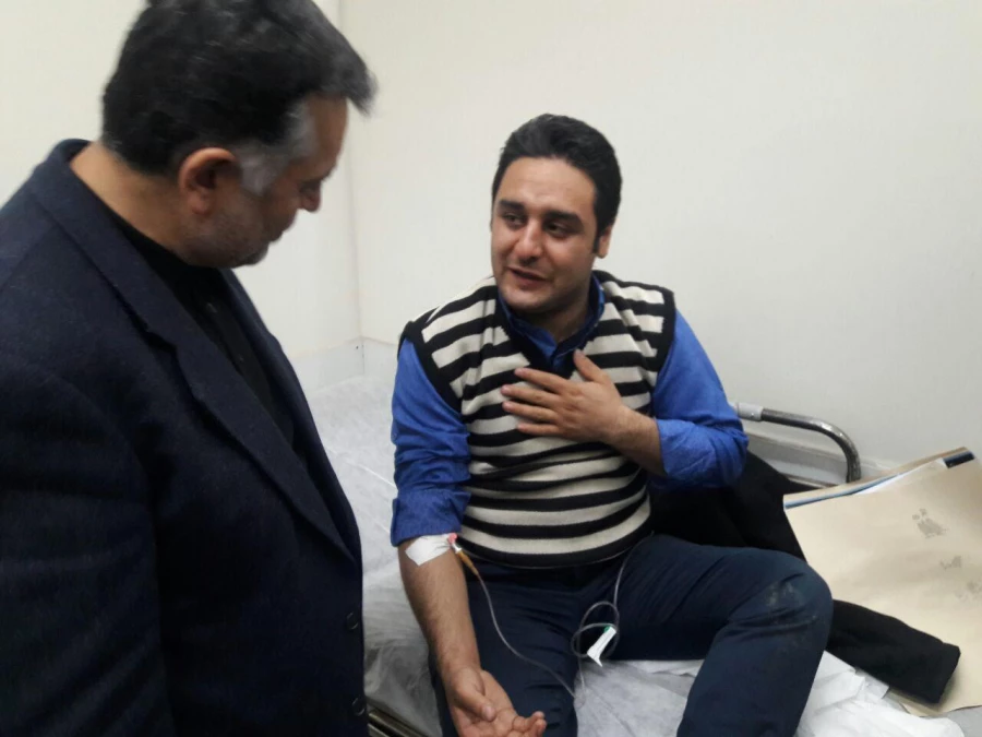 عیادت سرپرست دانشگاه فرهنگیان استان از معلمین مصدوم حادثه رانندگی منطقه صومای برادوست 4