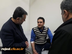 عیادت سرپرست دانشگاه فرهنگیان استان از معلمین مصدوم حادثه رانندگی منطقه صومای برادوست 2