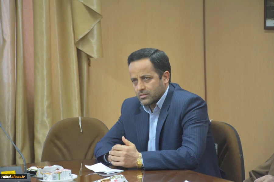 مراسم معارفه معاون آموزشی و فرهنگی پردیس شهید رجایی ارومیه