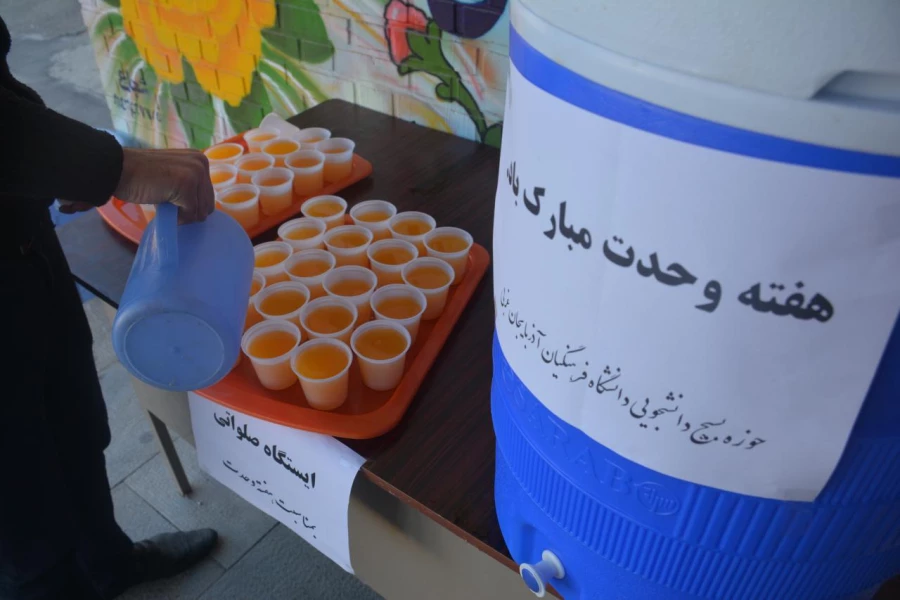 برپایی ایستگاه صلواتی بمناسبت آغاز هفته وحدت 4