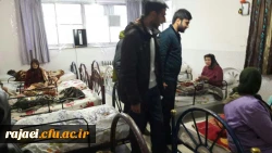 بازدید جمعی از دانشجویان پردیس از سرای سالمندان بمناسبت شب یلدا 2