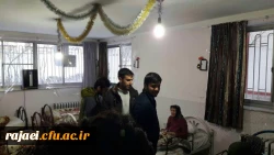 بازدید جمعی از دانشجویان پردیس از سرای سالمندان بمناسبت شب یلدا